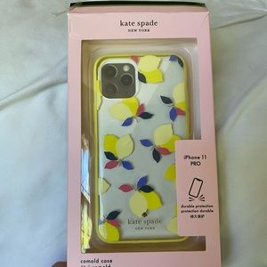 NWT Kate Spade Lemon IPhone Case
